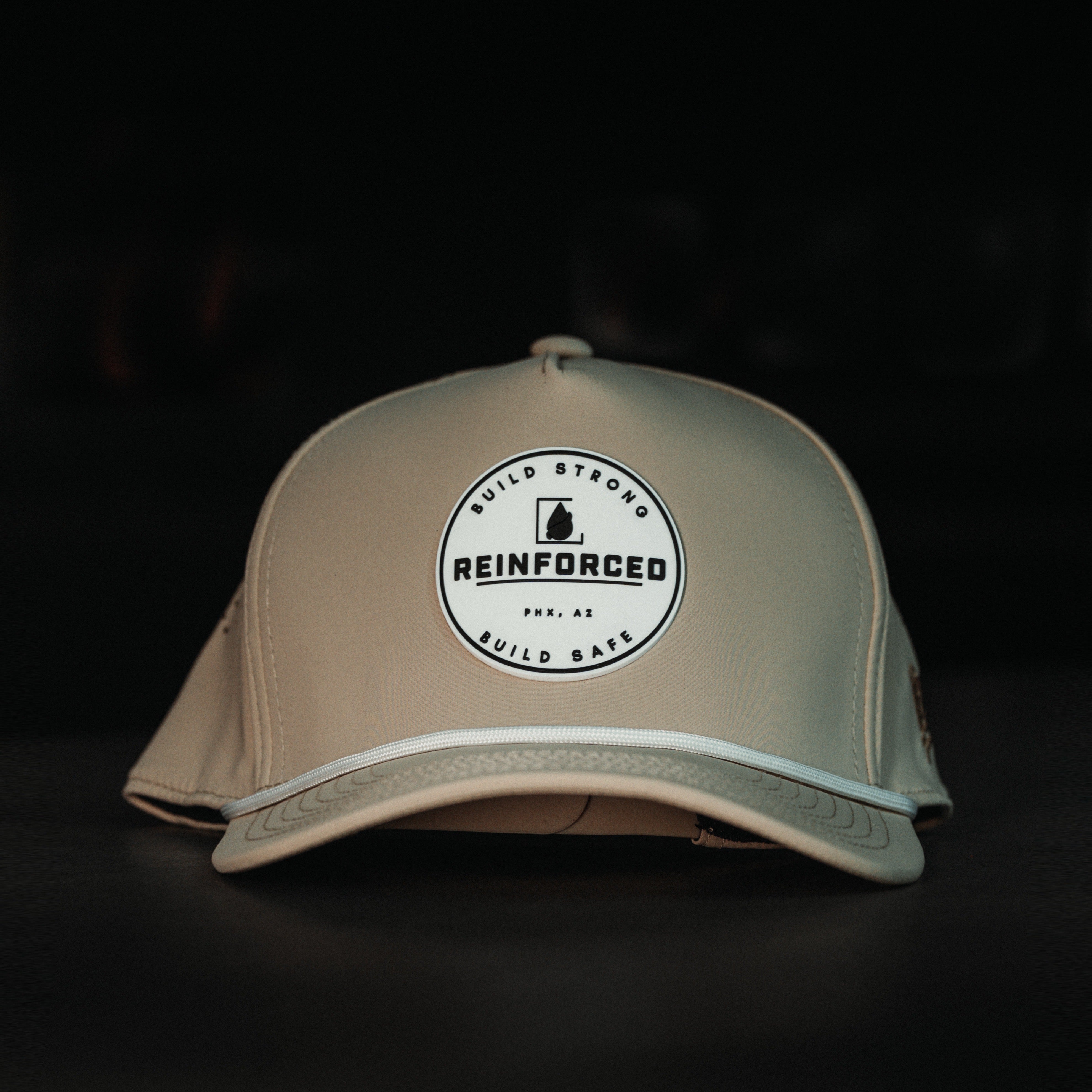 Reinforced Curved 5 Panel Rope Hat