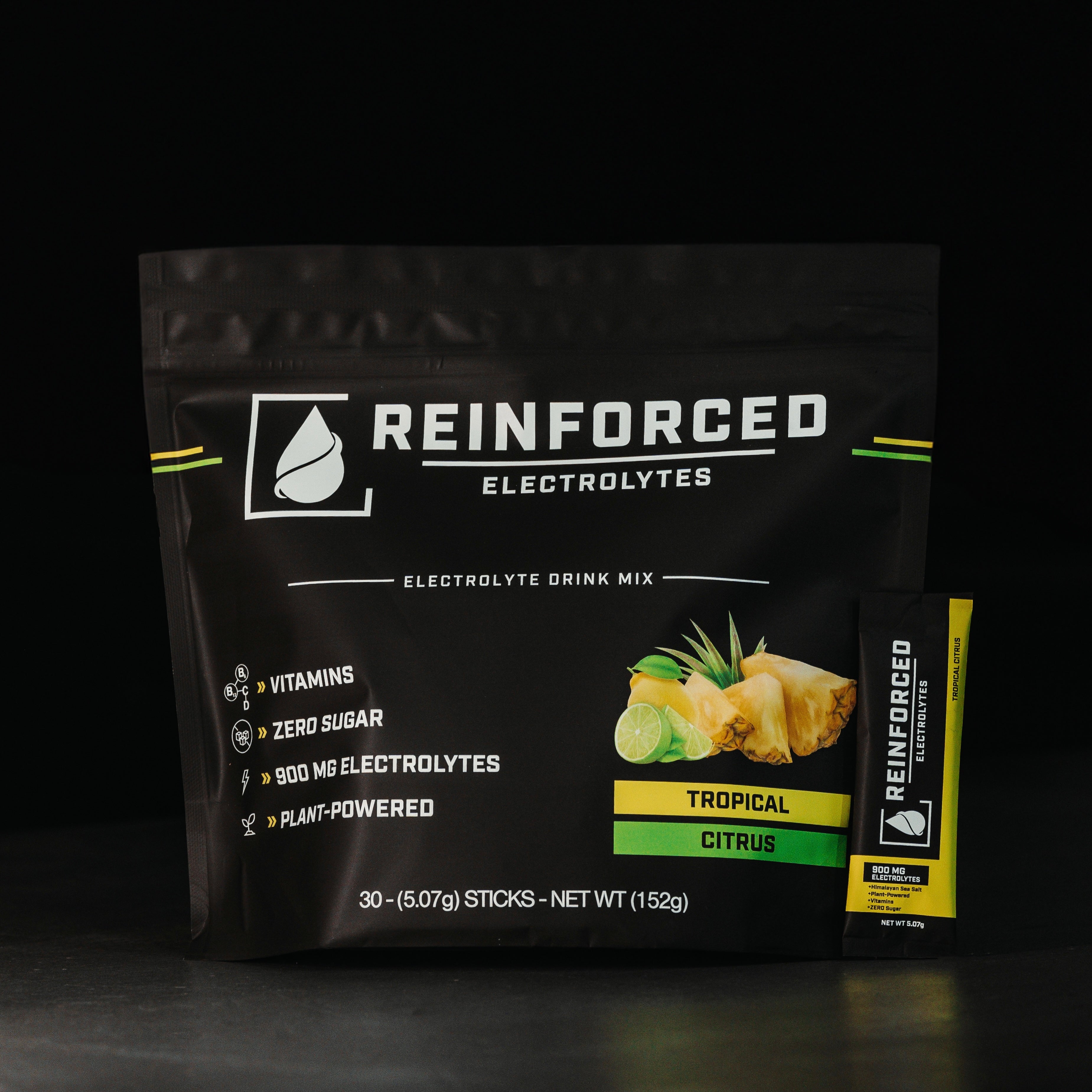 Tropical Citrus Reinforced Electrolytes