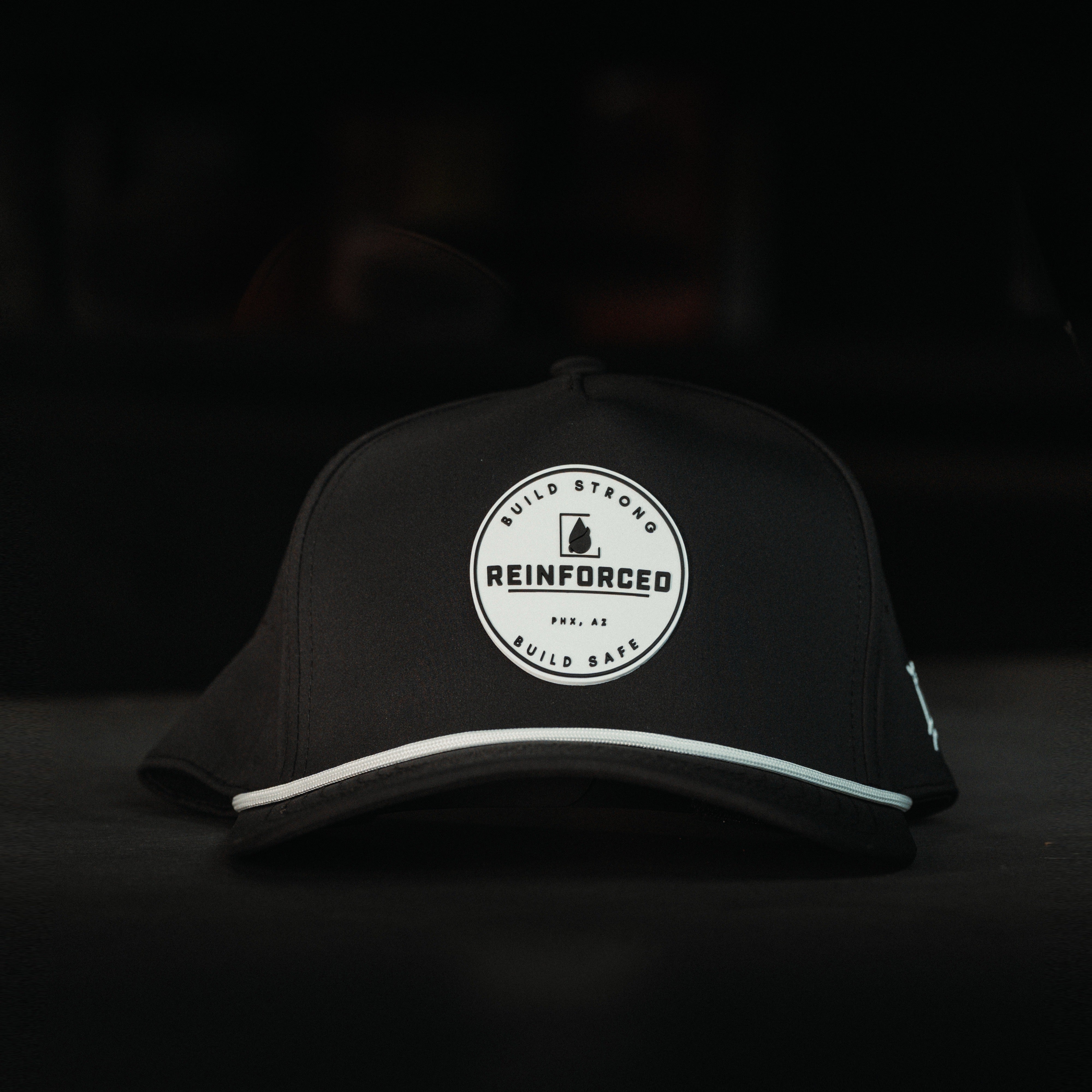 Reinforced Curved 5 Panel Rope Hat
