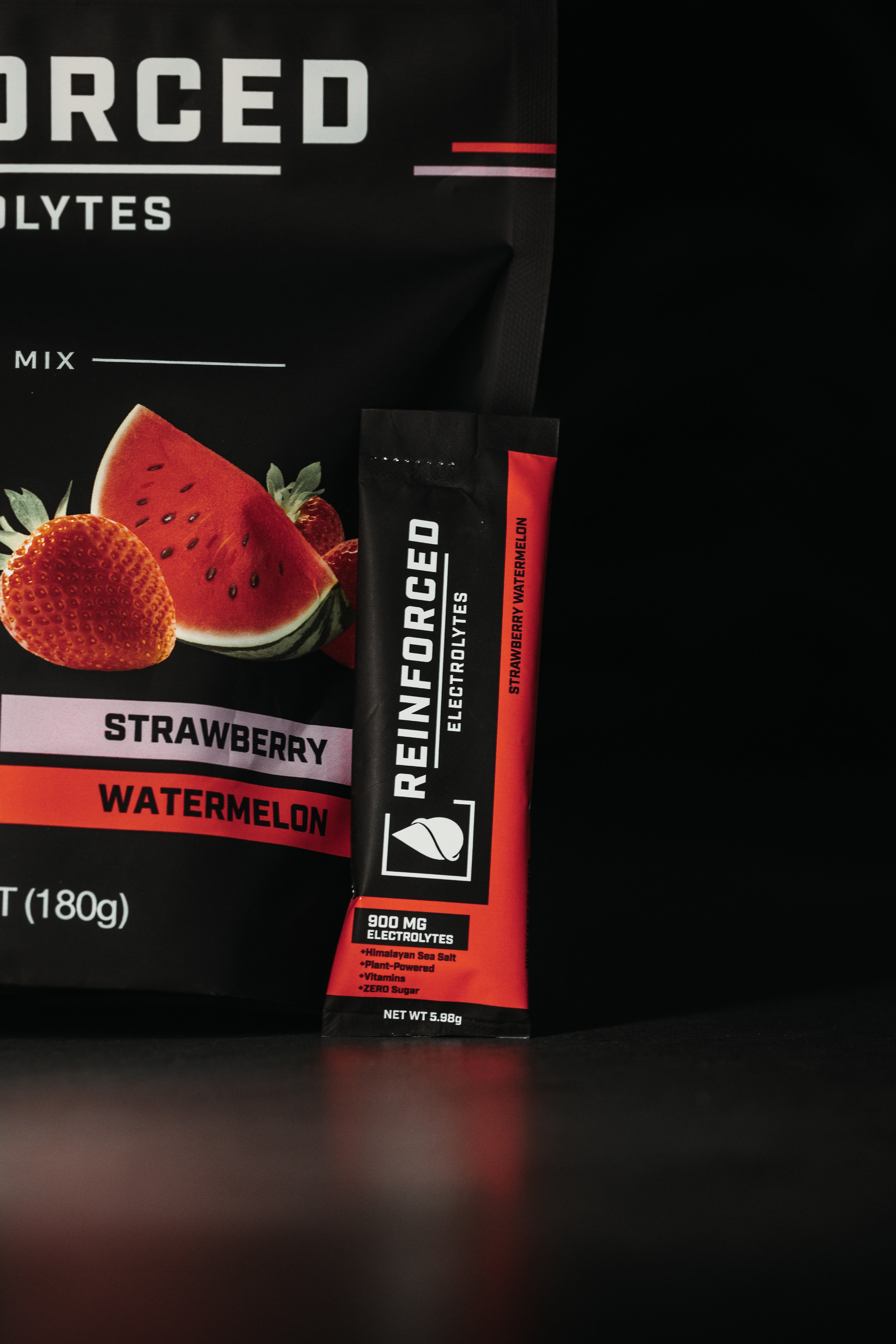 Strawberry Watermelon Reinforced Electrolytes