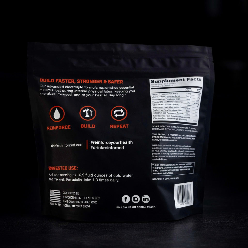 Strawberry Watermelon Reinforced Electrolytes