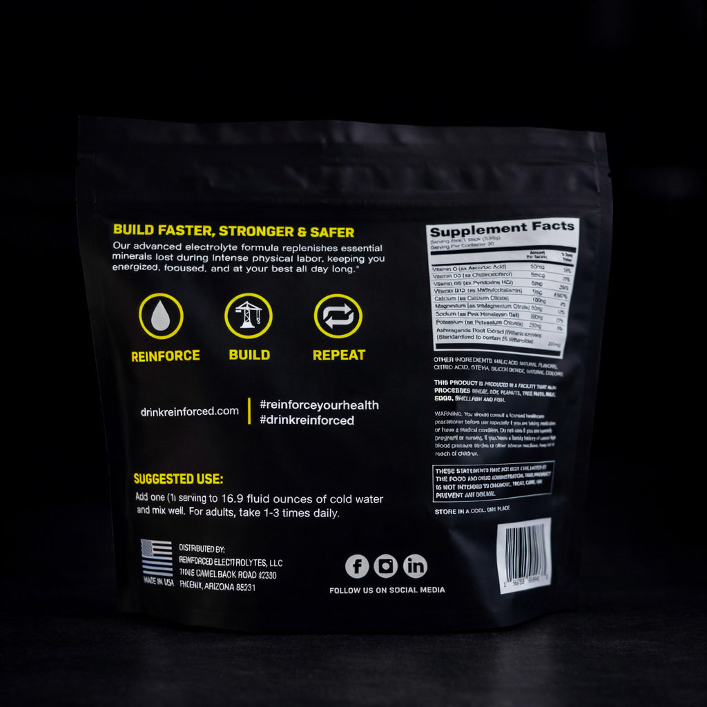 Tropical Citrus Reinforced Electrolytes